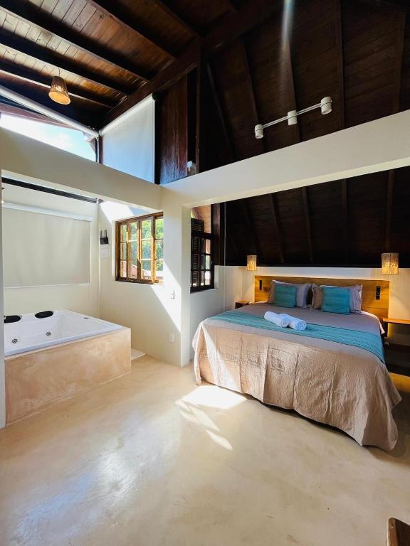 Studio Na Natureza Com Hidro - Baoba Suites - B&B Bombinhas