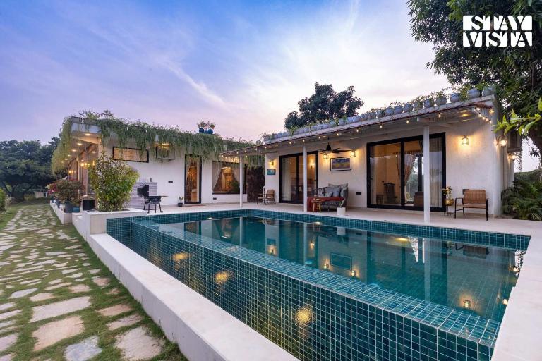 StayVista at Bagaan Farm Stay Green Luxe Retreat - Chambres d'hôtes Gurgaon