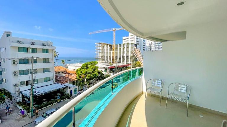 Cómodo apartamento Cartagena con vista al mar - Chambres d'hôtes Carthagène