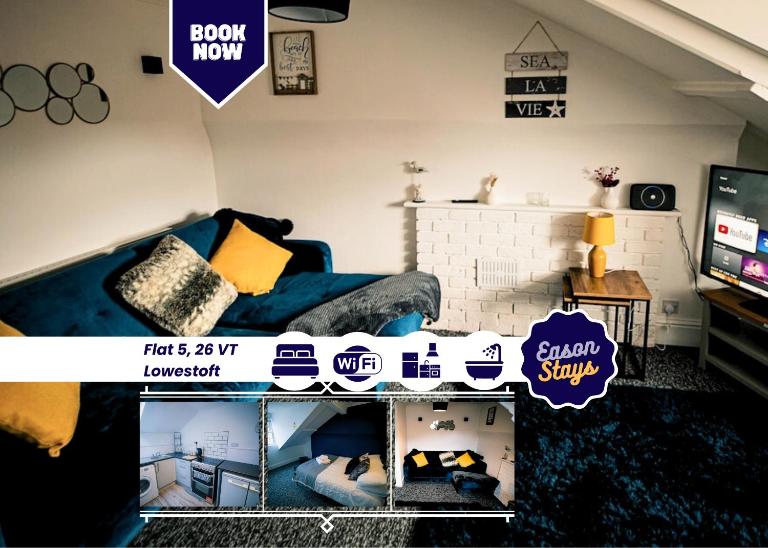 Cozy Suite Apt By Eason Stays Short Lets Lowestoft - B&B Lowestoft