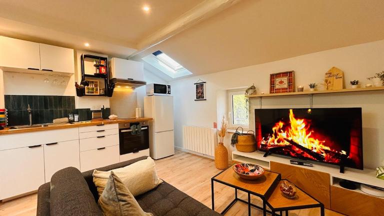 T3 Chaleureux à 250m de la gare - 10 min du centre - B&B Villefranche-sur-Saône