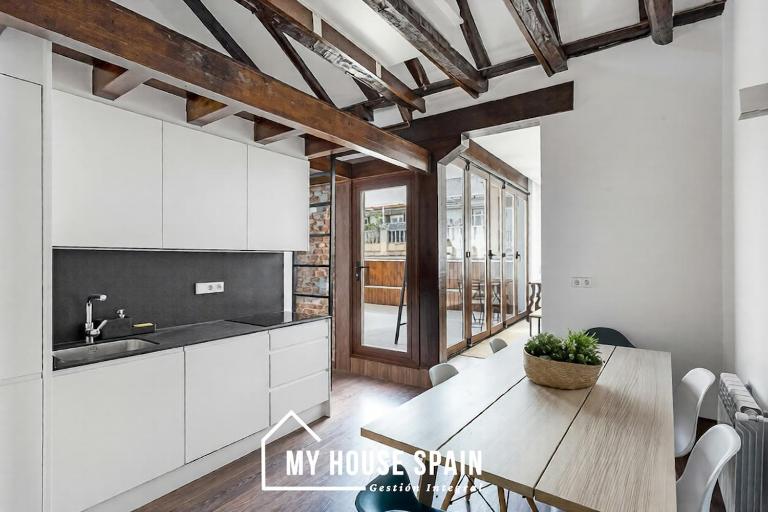 MyHouseSpain - Increíble piso con terraza - B&B Madrid