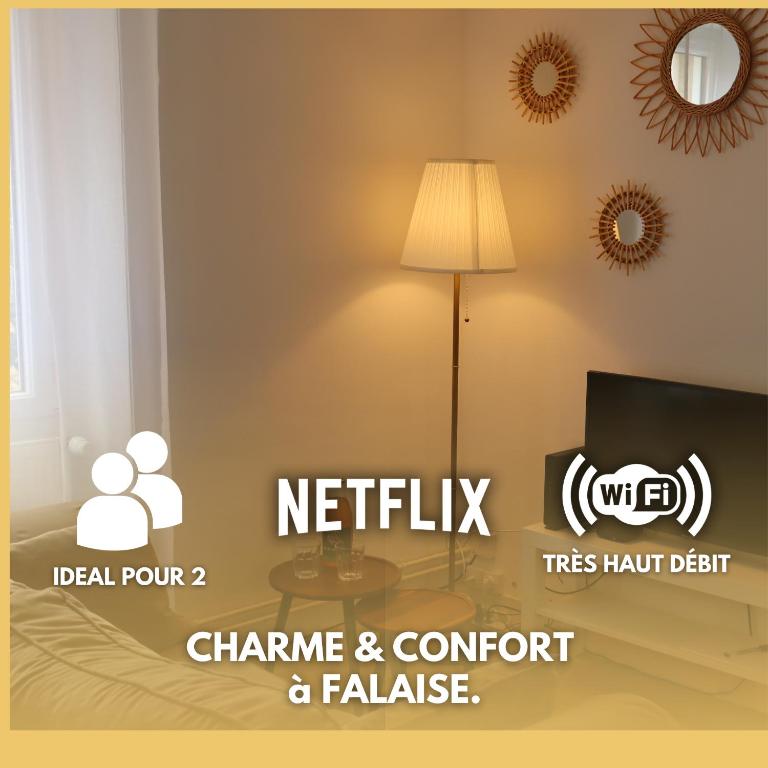 Charme et confort dans le centre-ville de Falaise quartier calme - Larès - Chambres d'hôtes Falaise