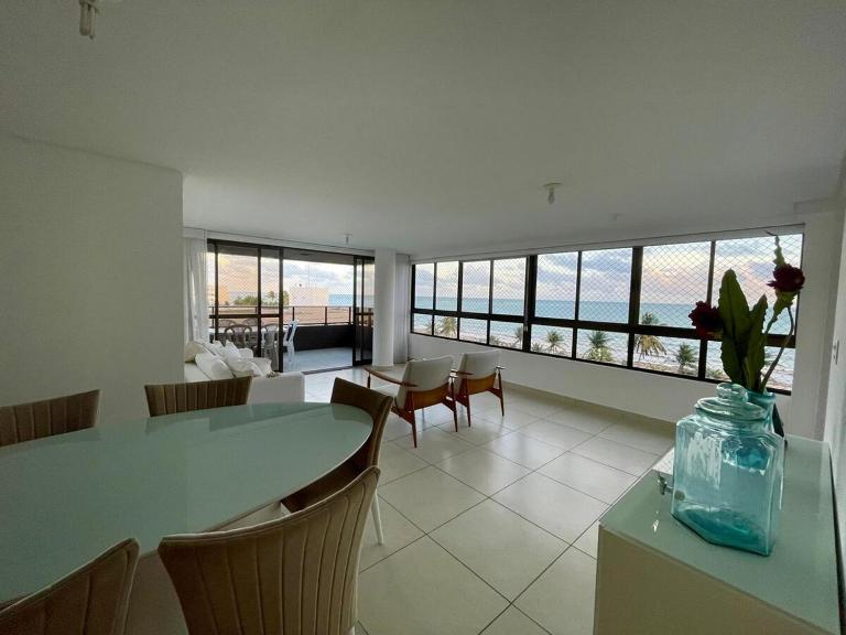 Apartamento Paraíso do Atlântico Ponta de Campina - Chambres d'hôtes Cabedelo