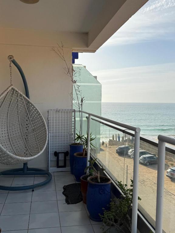 Appartement moderne avec une vue spectaculaire sur l océan - Chambres d'hôtes Aourir
