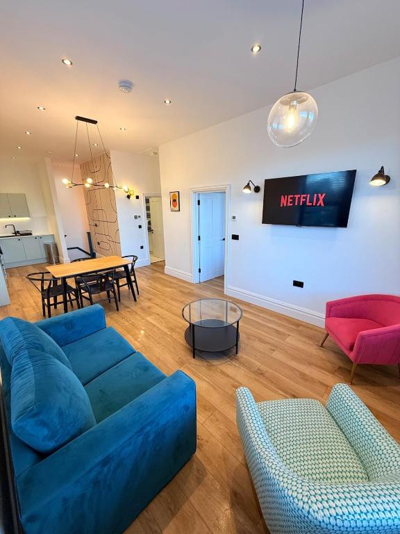 Central - Free parking- Sleeps 6 - Stylish Apt - B&B Brístol