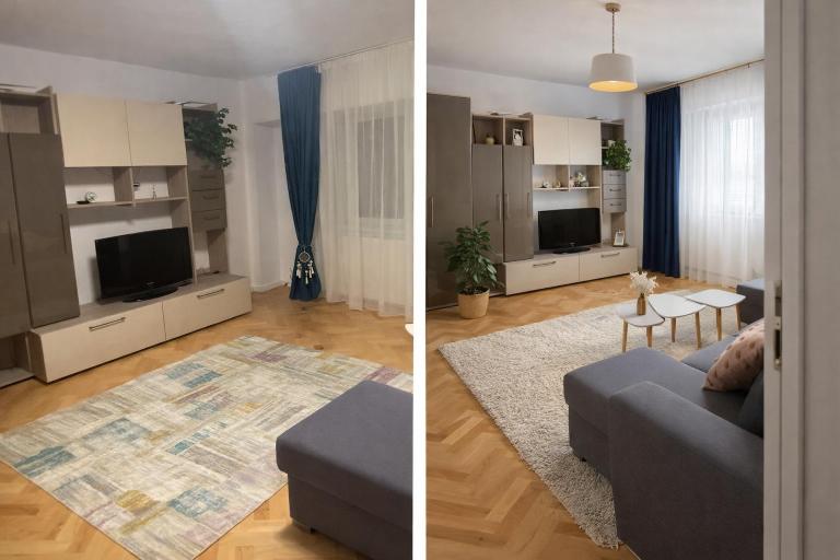 City Calm Apartment 2 camere - Chambres d'hôtes Râmnicu Vâlcea