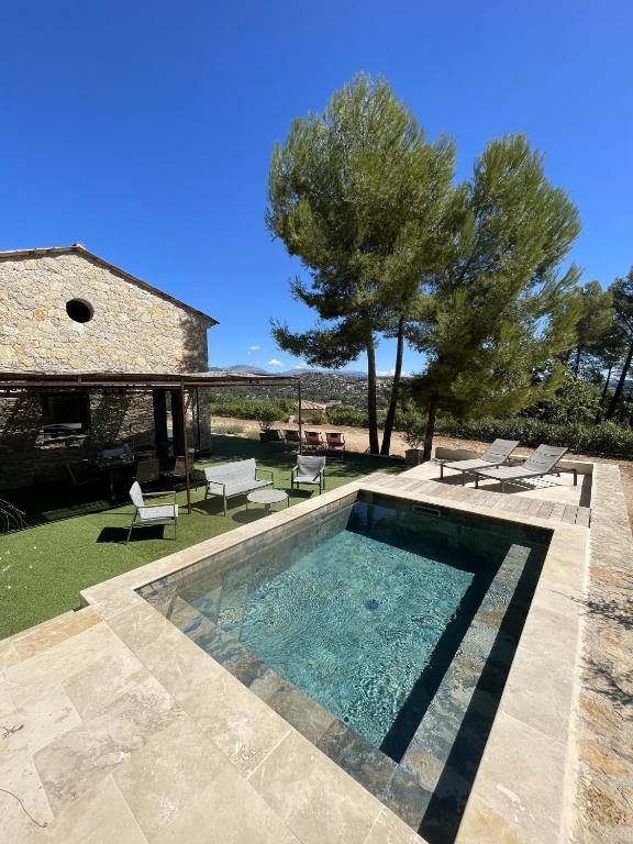 Charmante maison de vacances Sud France - Ferienwohnung Fayence