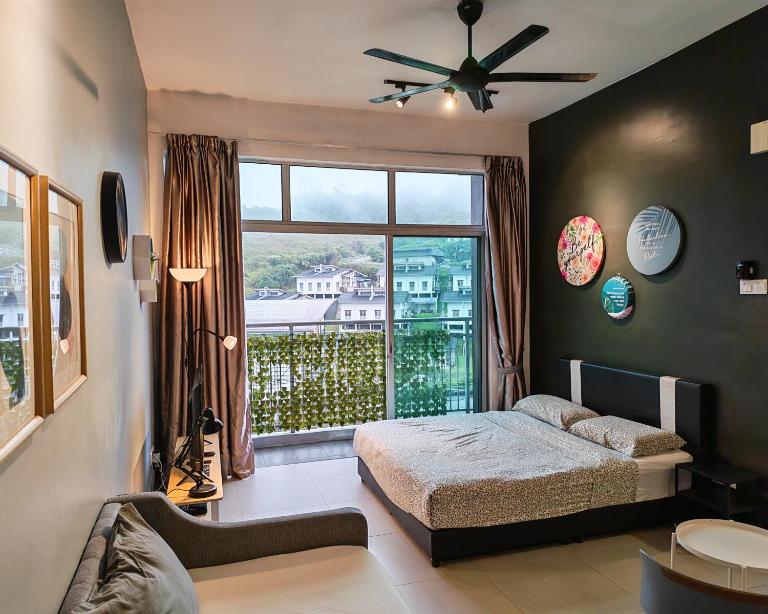 1BR Cool Homestay at Cameron Golden Hills Night Market - B&B Brinchang