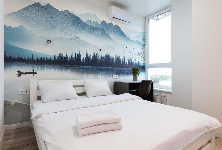 Nyvky Like Home - Нивки Парк простора студія 40-3 - B&B Kyiv