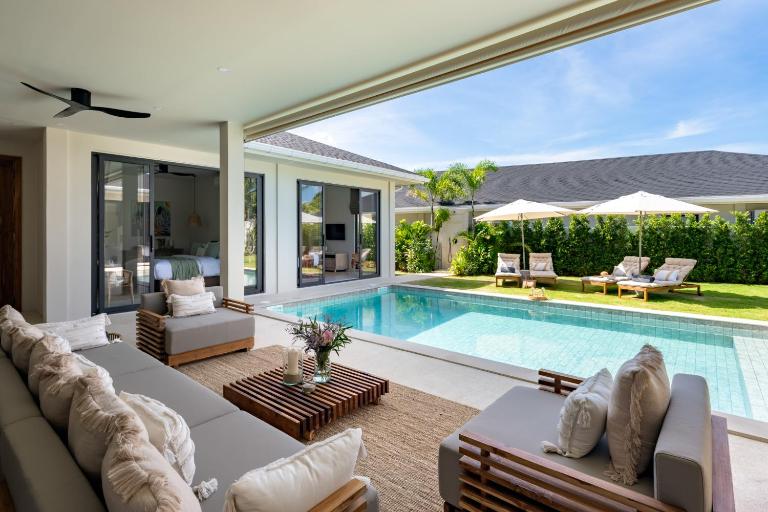 Luxury Private Pool Villa Koh Samui, Choeng Mon, 4 Bedrooms, Villa SAWA - B&B Ko Samui