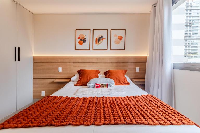 D505 Apartamento Luxo com Ar Condicionado - Próx Ibirapuera, Casv e Hospitais - Ferienwohnung São Paulo