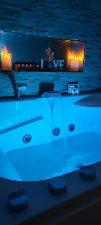 Nid d amour IndoneZen Balneo & table de massage - Bed and Breakfast Saint-Nicolas-de-la-Grave