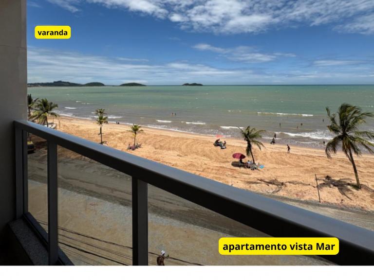Apartamento vista mar - 2 quartos - ELEVADOR - COSTA SUL PIUMA - Chambres d'hôtes Piúma