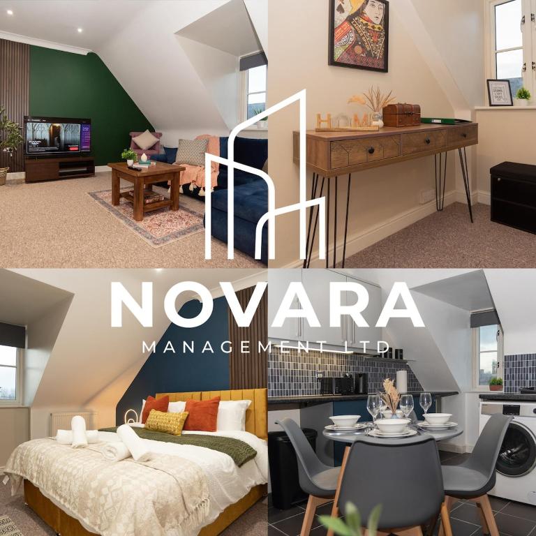 Professionals welcome - Near Town Centre - Free Parking-Sleeps 4 - Ferienwohnung Shrewsbury