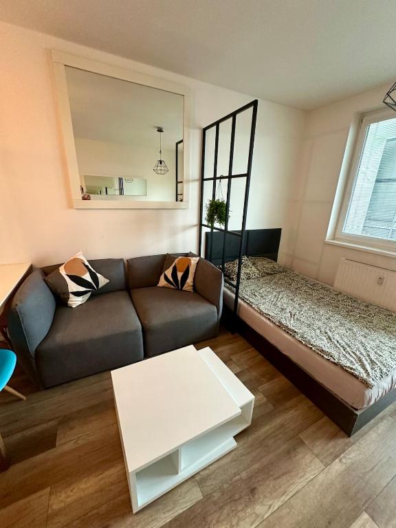 Terrace apartment near centre, parking, river park - B&B Prague