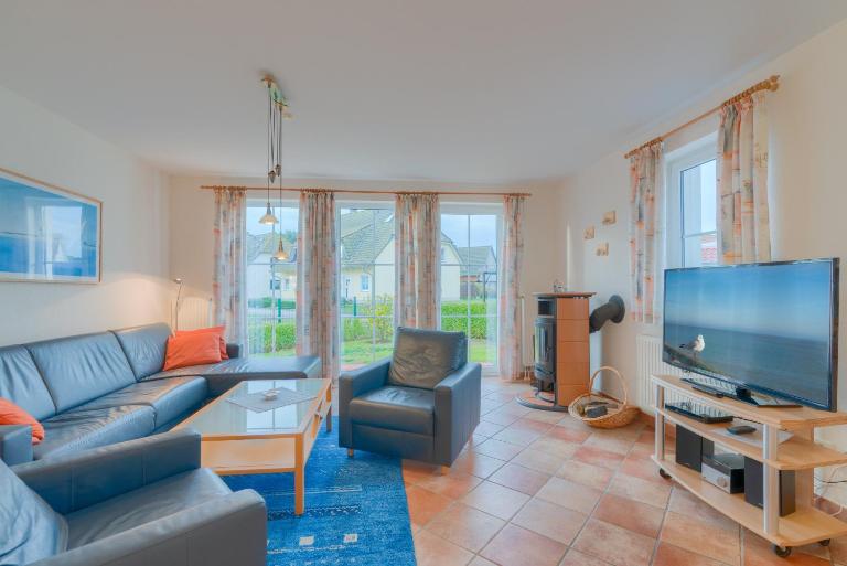Strandhaus Thiessow, Wohnung mit 2 Bädern - B&B Thiessow