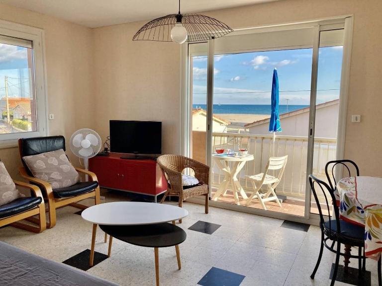 T3 à 40 mètres de la plage avec vue mer - B&B Narbonne-Plage