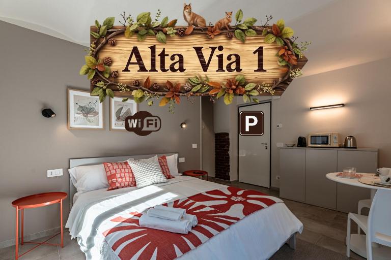 Alta Via 1 - Free Parking - Sea 20 min - A-C - B&B Altare