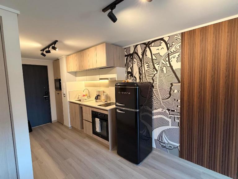 Ñuñoa, Estudio con estilo - Metro a 2 minutos - B&B Santiago
