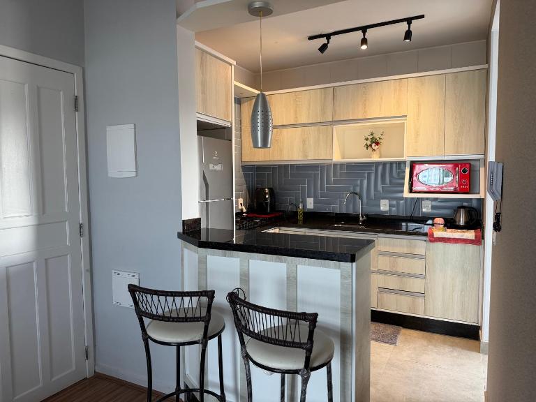 Lindo apartamento completo e com garagem coberta - Chambres d'hôtes Palhoça