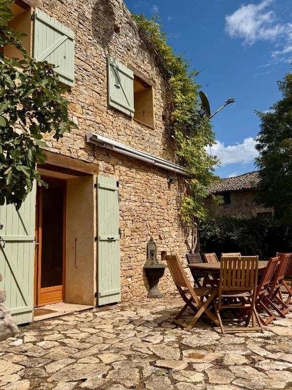 La métairie basse Dordogne 2 Gites pour 18 personnes au total - B&B Saint-Aubin-de-Nabirat