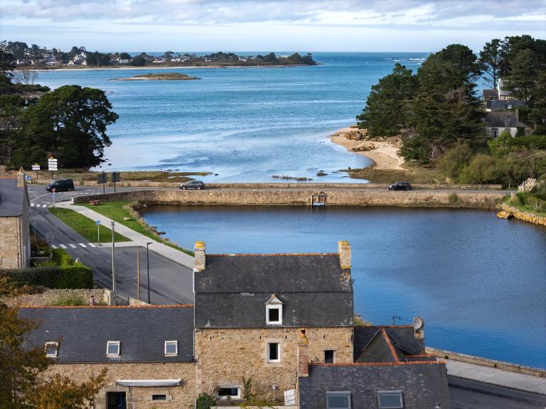 Maison acces et vue mer a 100 metres - B&B Trébeurden