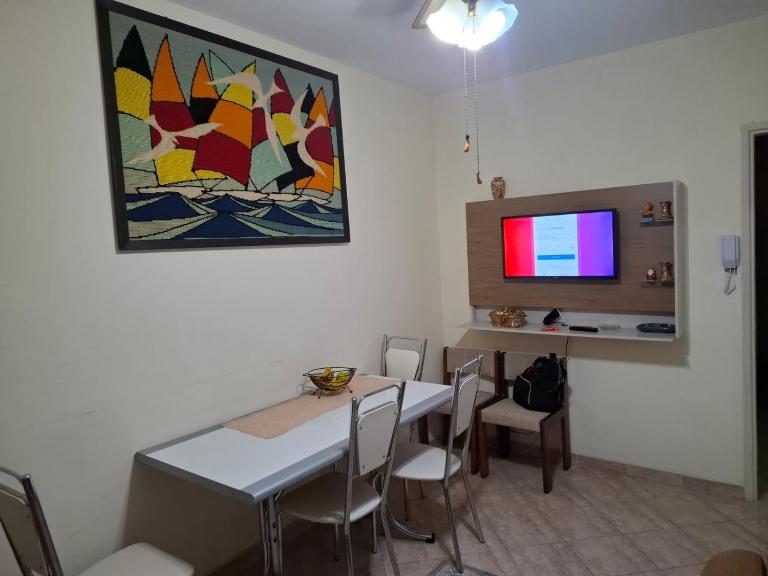 Apartamento na Praia Grande - Bed and Breakfast Praia Grande