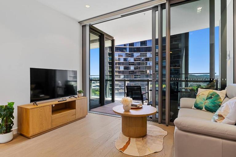 New Private Apt in Queens Wharf lv12 - City and River View - Ferienwohnung Brisbane