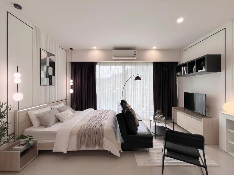 CHIC CONDO - Cozy studio with mountain and sea views - Ferienwohnung Karon Beach