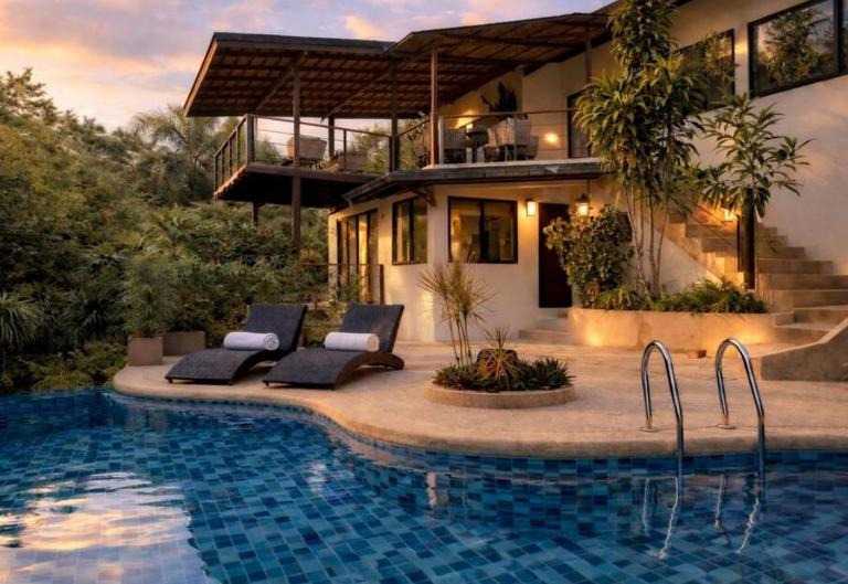 Modern 4 BDR Villa, privat Pool, Walk Beach - B&B Ko Samui