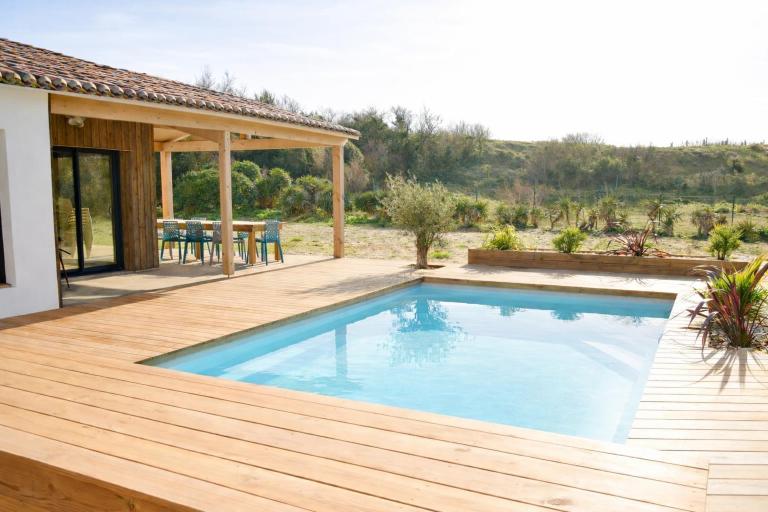 DUNE, villa avec piscine et spa / Proche plage - Chambres d'hôtes La Couarde-sur-Mer