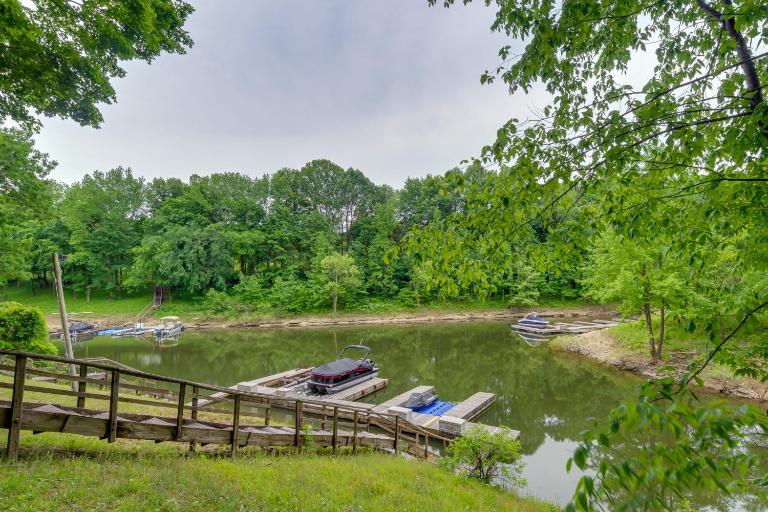 Barren River Lake Home w/ Boat Dock + Grill! - B&B Lucas