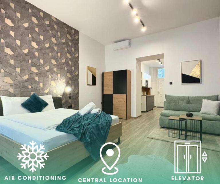 Stay & Explore Budapest Comfortable Home for 4 - B&B Budapest