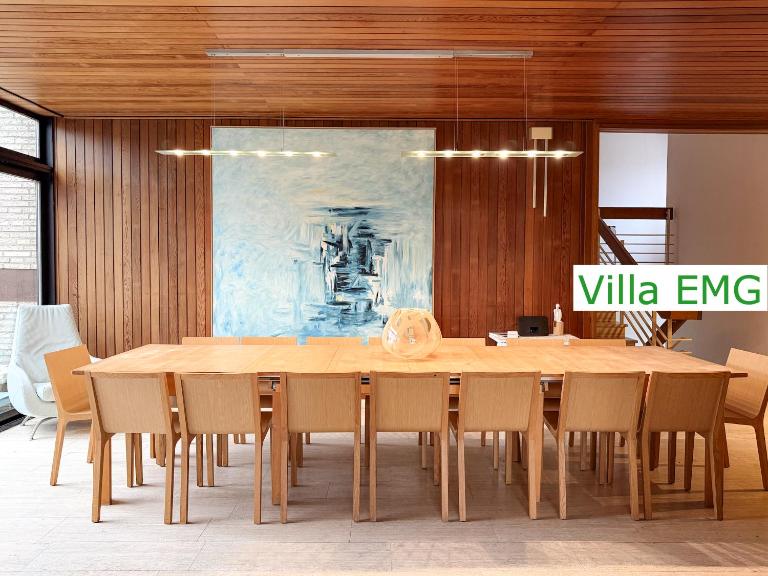 Ferienhaus Villa EMG Saerbeck nah Münster Riesenbeck Osnabrück mit Pool, Sauna, Garten für Familien Gruppen bis 23 Personen - B&B Saerbeck
