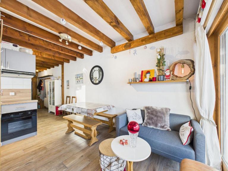 Les Gets - Appartement cosy proche télésiège, 6 personnes - FR-1-623-293 - Ferienwohnung Les Gets