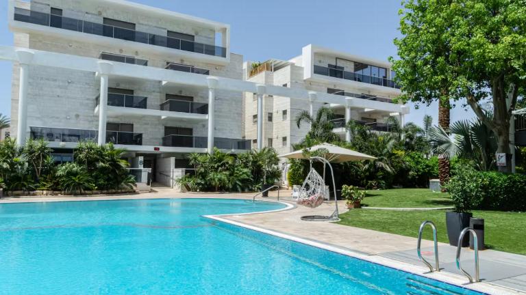 דירת 2 חדרים למשפחות במתחם רויאל פארק אילת - B&B Eilat