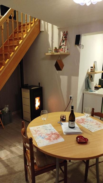 le petit cosy terrasse et spa - B&B Petersbach