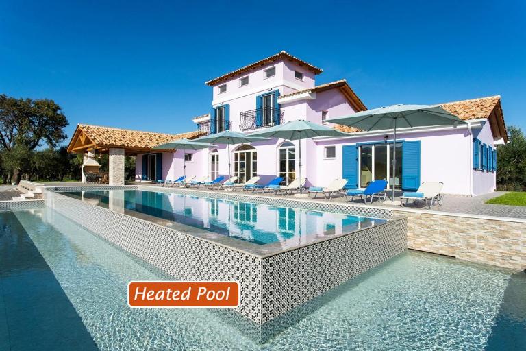 Aneli Luxury Villas - Villa Alexandra with Heated Pool - B&B Agios Kirykos