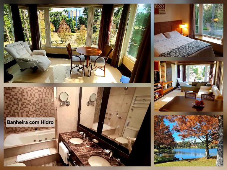 Espetacular Flat no Mountain Village - Bed and Breakfast Canela