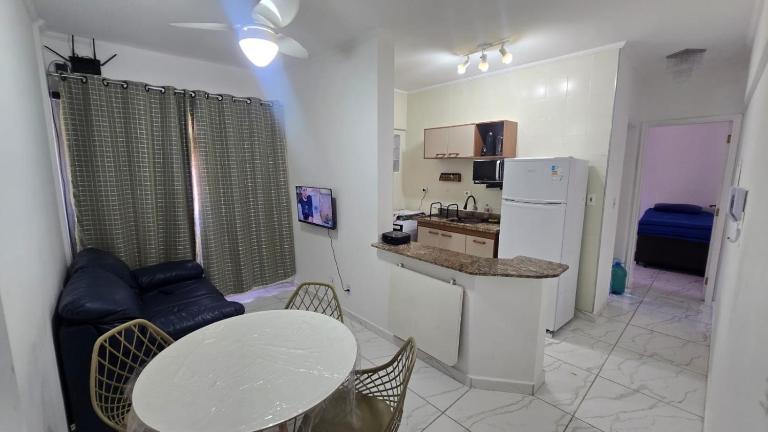 Apartamento Boqueirão Praia Grande Prédio Frente Mar - B&B Praia Grande