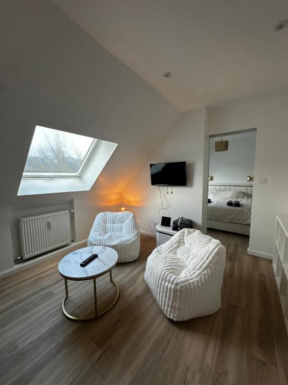 Bel appartement sous comble avec Cinema room - Bed and Breakfast Argelès-Gazost