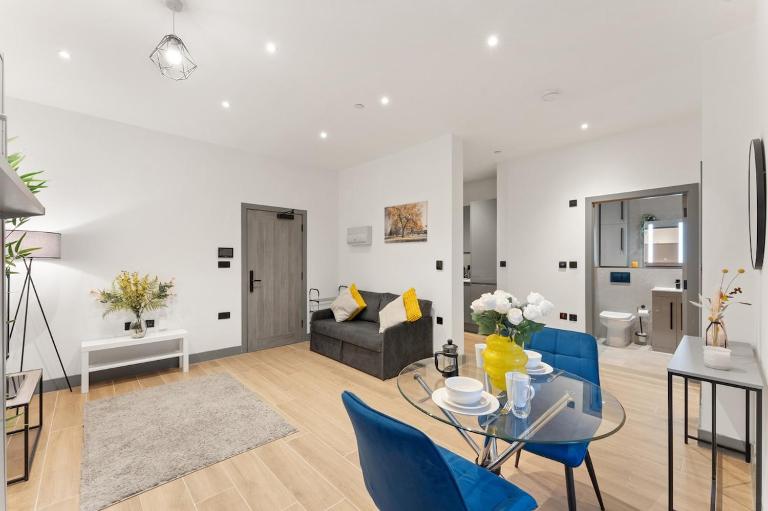 Sleek 1-Bed Ultra-Modern Luxury Stay London - Chambres d'hôtes Finchley