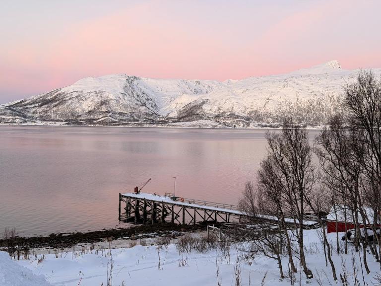House by the Fjord - Sauna, Sea View & Northern Lights - Bed and Breakfast Tromsø
