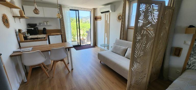 Gîte Gaïa studio avec exterieur - B&B Saint-Jean-de-Fos