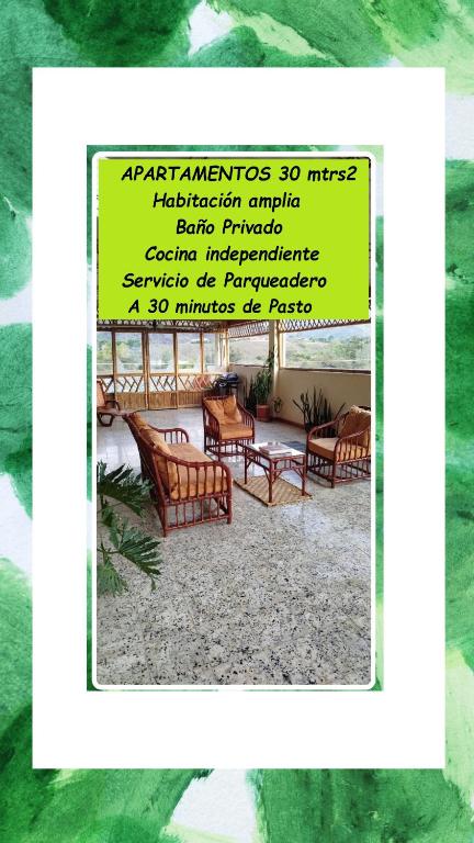 El Jardín cerca Aeropuerto de Pasto, comodidad y descanso - Bed and Breakfast Chachagüí
