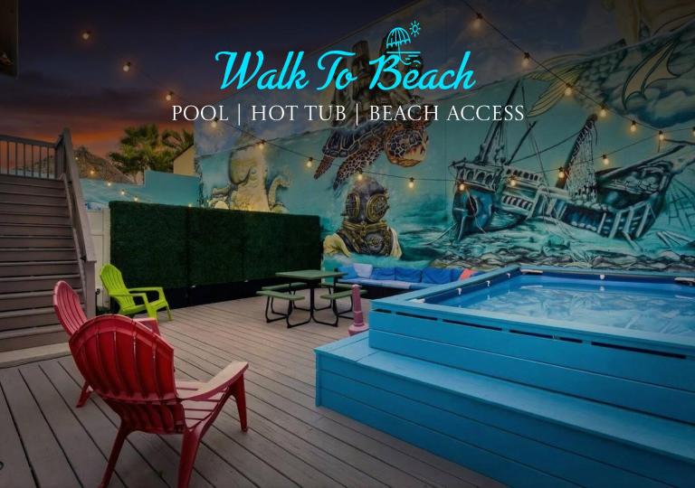 MERMAID HOUSE WITH POOL JACUZZI STEPS to SIESTA KEY BEACH - B&B Sarasota