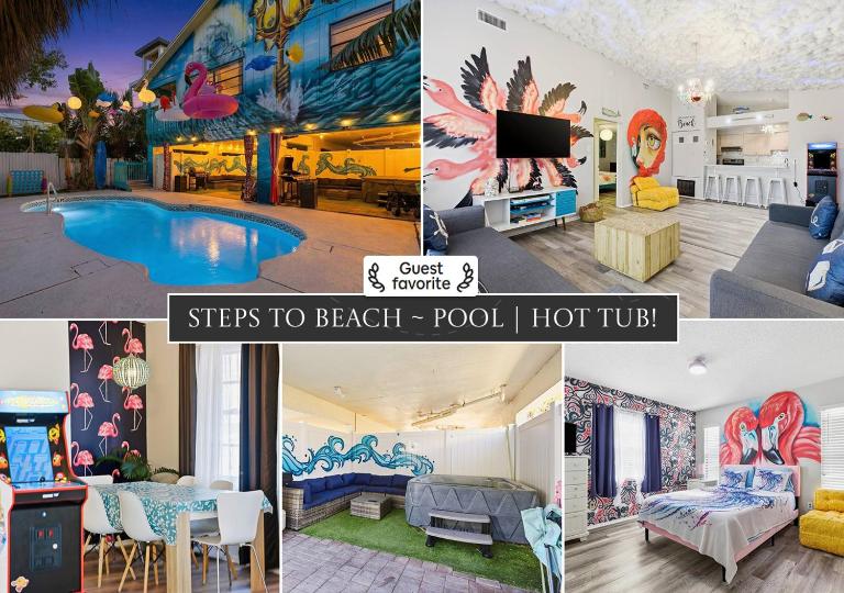 Jellyfish Unit, Walk to Beach & Siesta Key Village, Pet-Friendly - Ferienwohnung Siesta Key