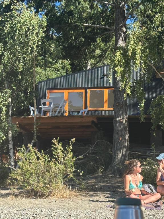 Cabaña Sobre Playa Lago Gutiérrez 2 - Ferienwohnung Bariloche