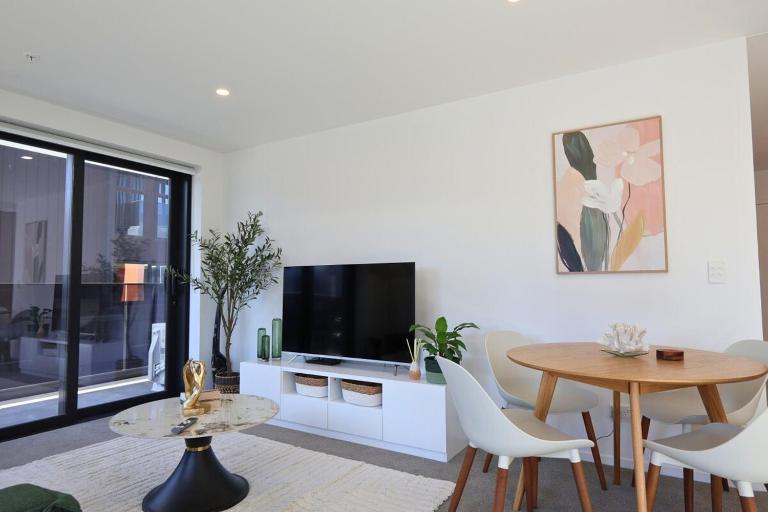 1 Bedroom Central Apartment by Te Kaha Stadium - B&B Christchurch